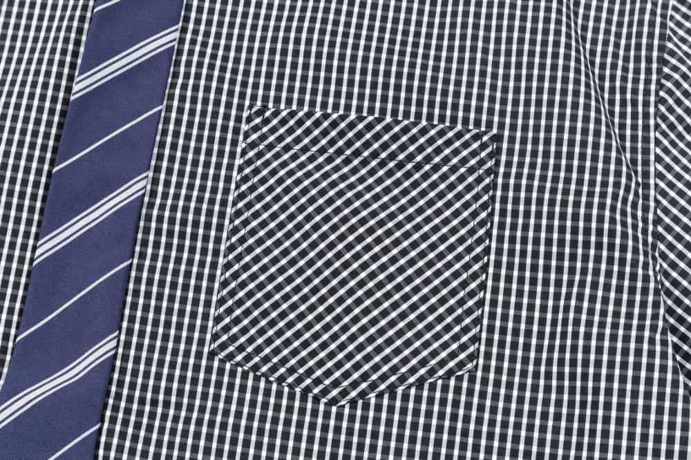 Stylish Plaid Color Block Shirt