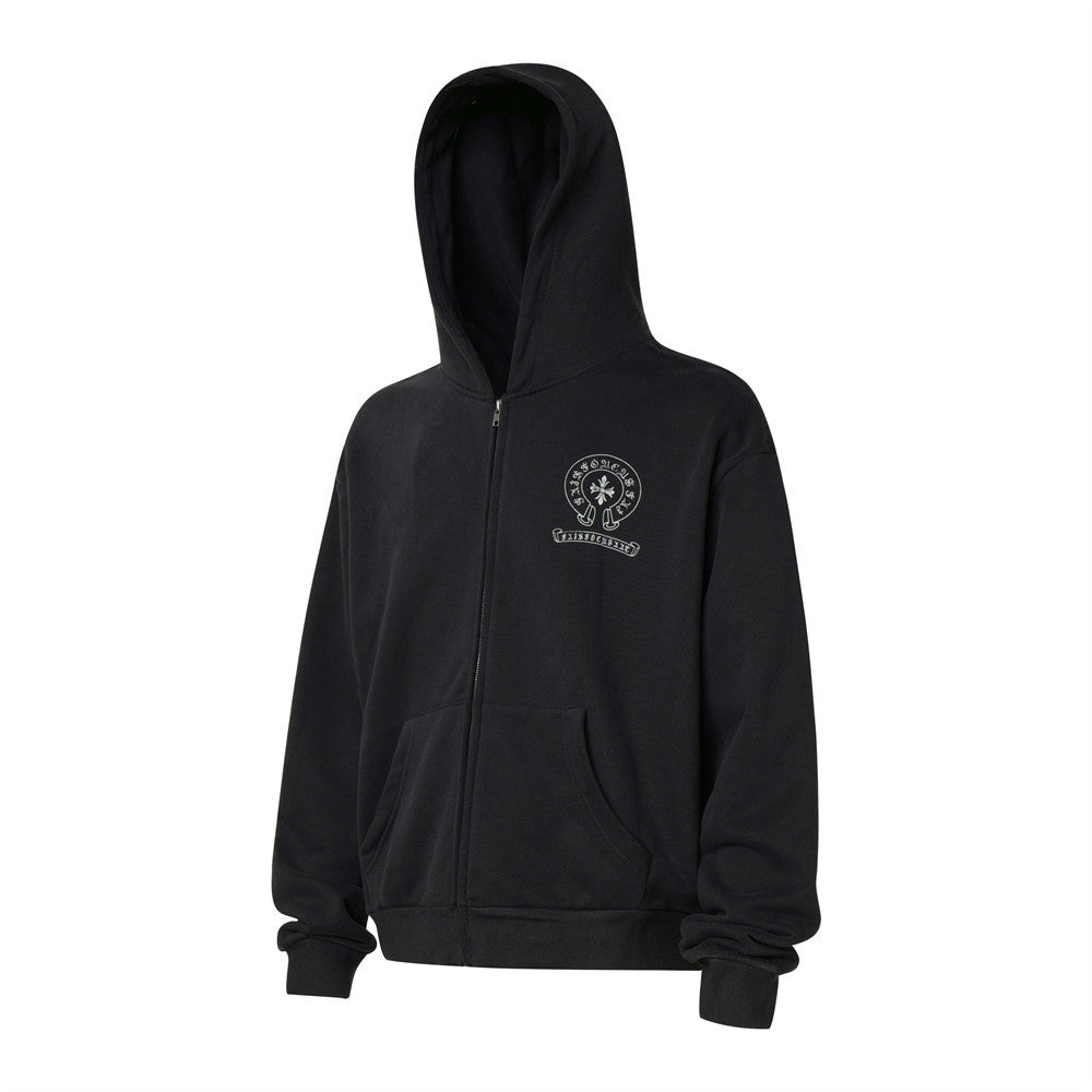 Men Gothing Stylish Cross Print Sweatshirt