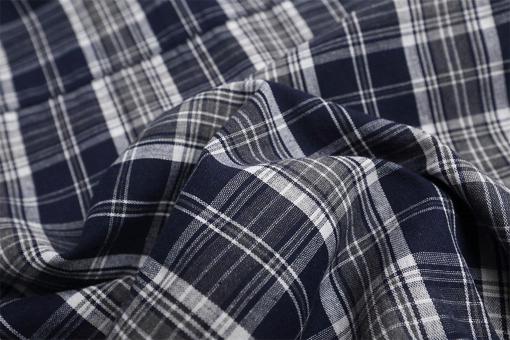 Figure-Flattering Spring Versatile Plaid Jacket