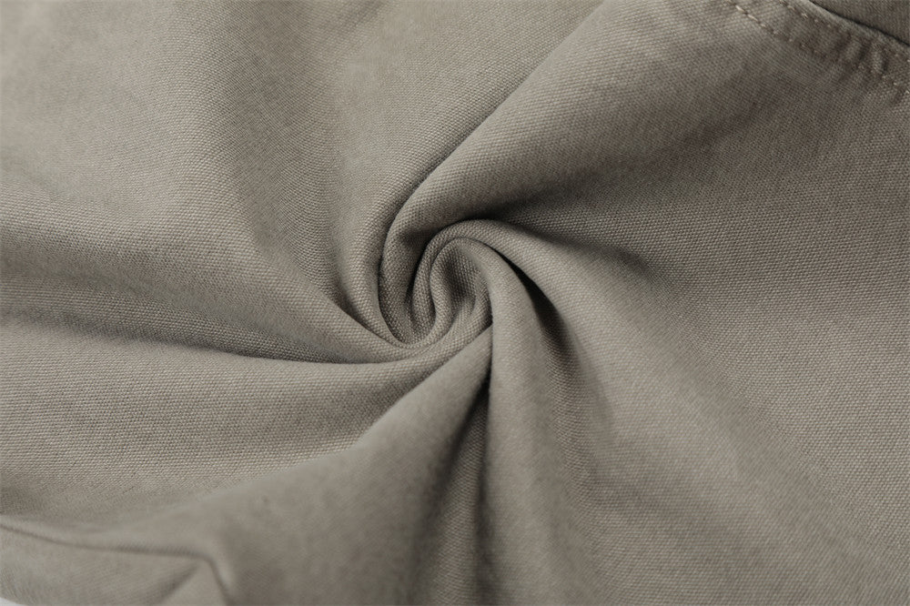 DAXUEN Wide-leg trousers in light khaki color