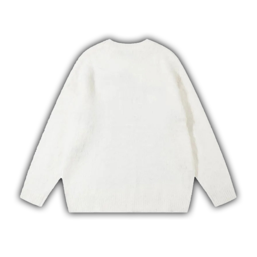 Watercolor Star Knit Black