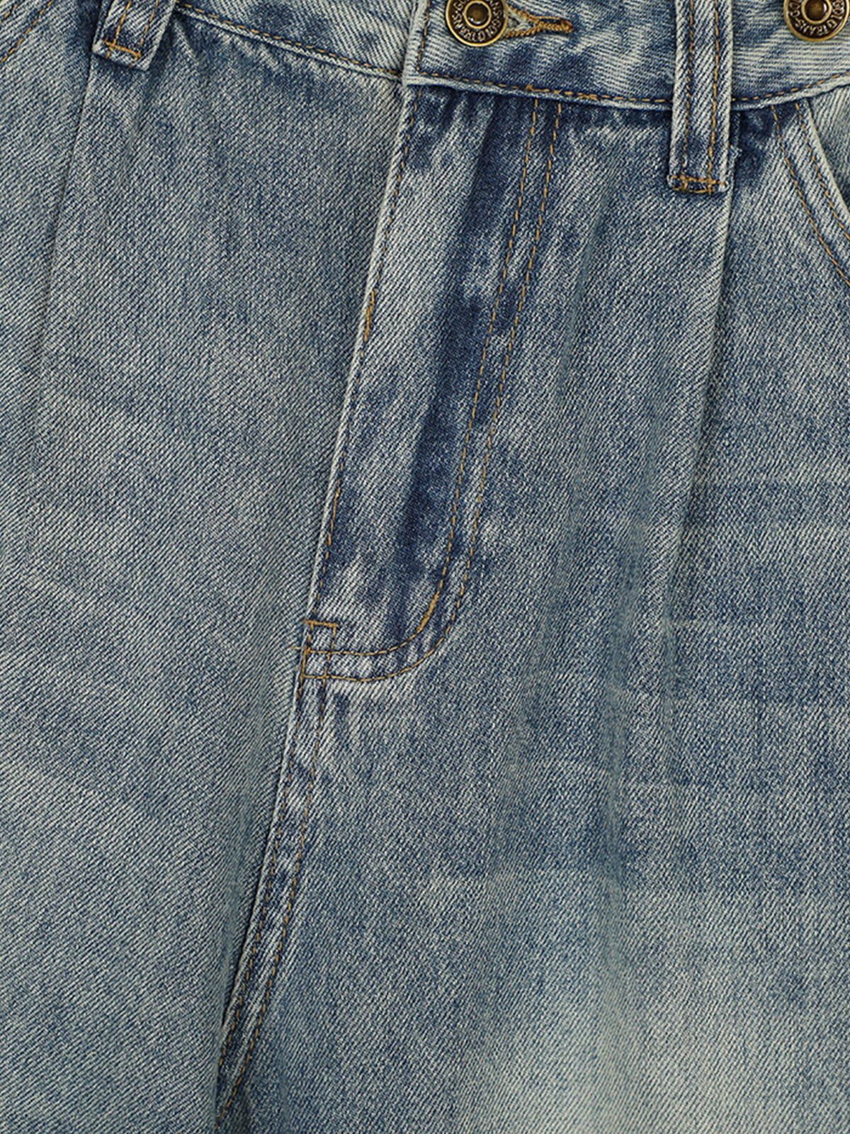 Washed Longline Jorts