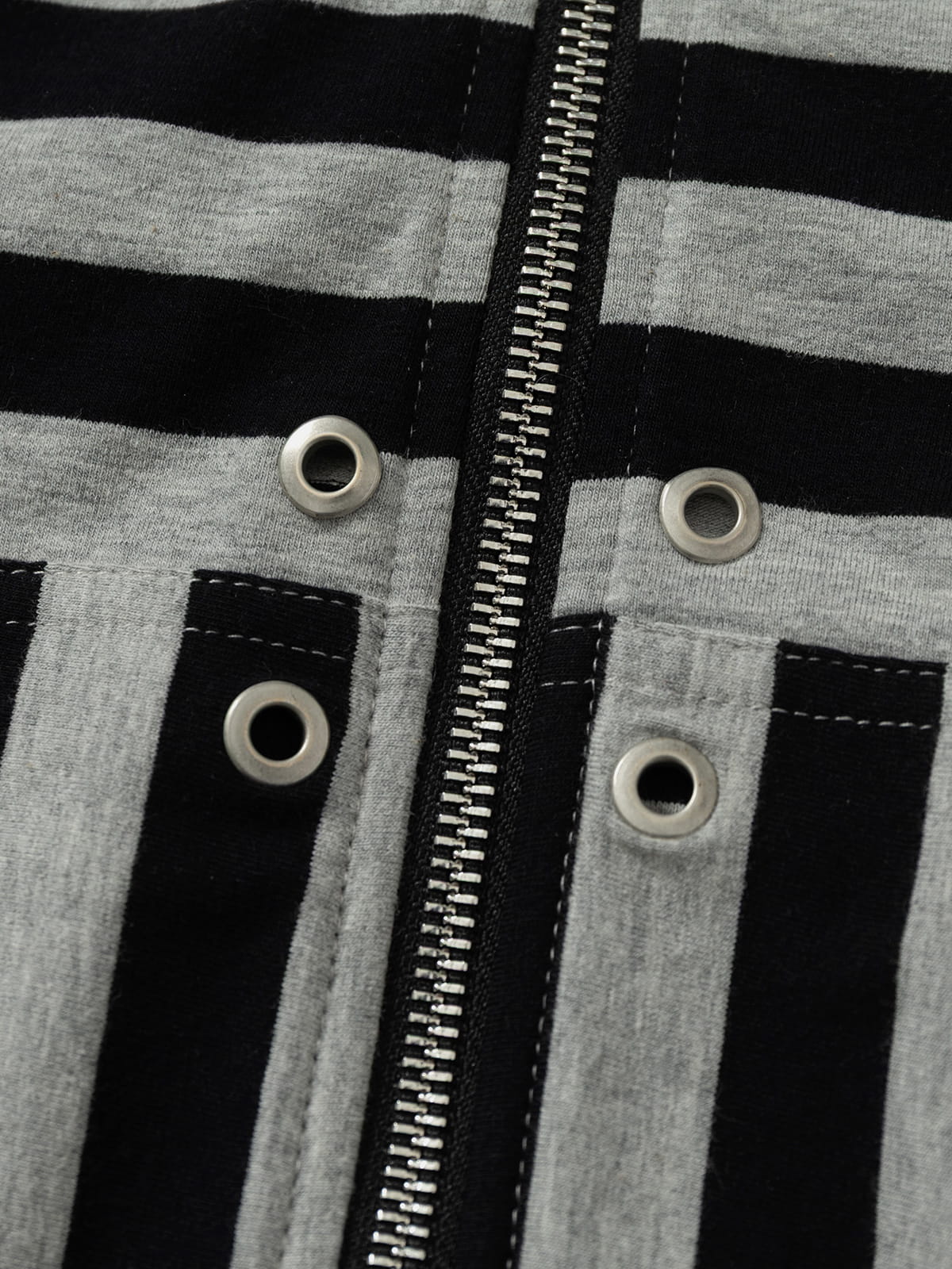 Boxy Striped Bunny Ear Tank Top