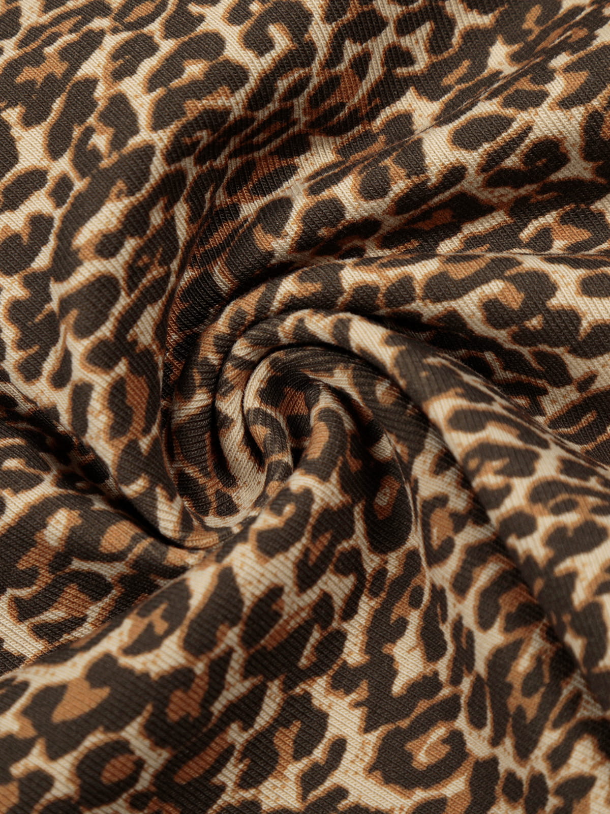 Leopard Henley Tank Top