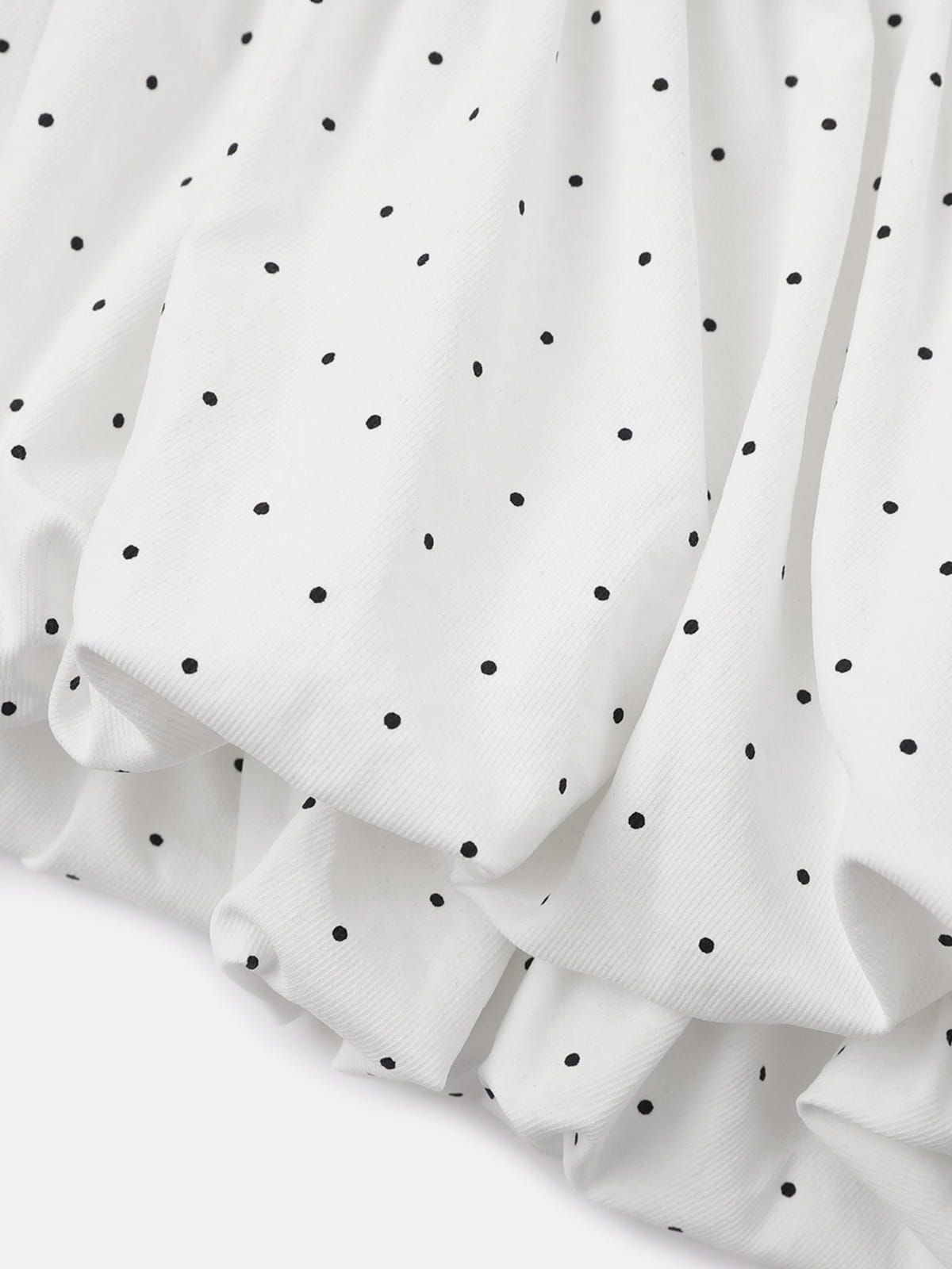 Polka Dot Bubble Skirt