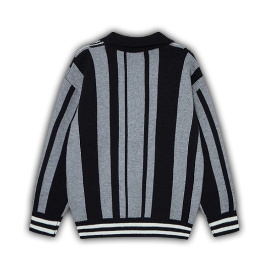 Rugby Polo Knit Black