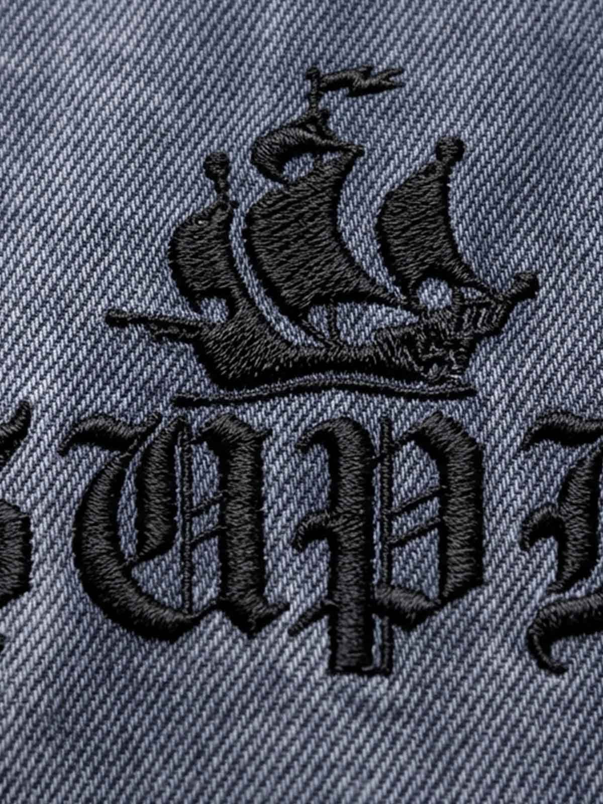 Patch Graphic Heavyweight M65 Jacket; Gray Blue / S, Gray Blue / M, Gray Blue / L, Gray Blue / XL, Gray Blue / 2XL