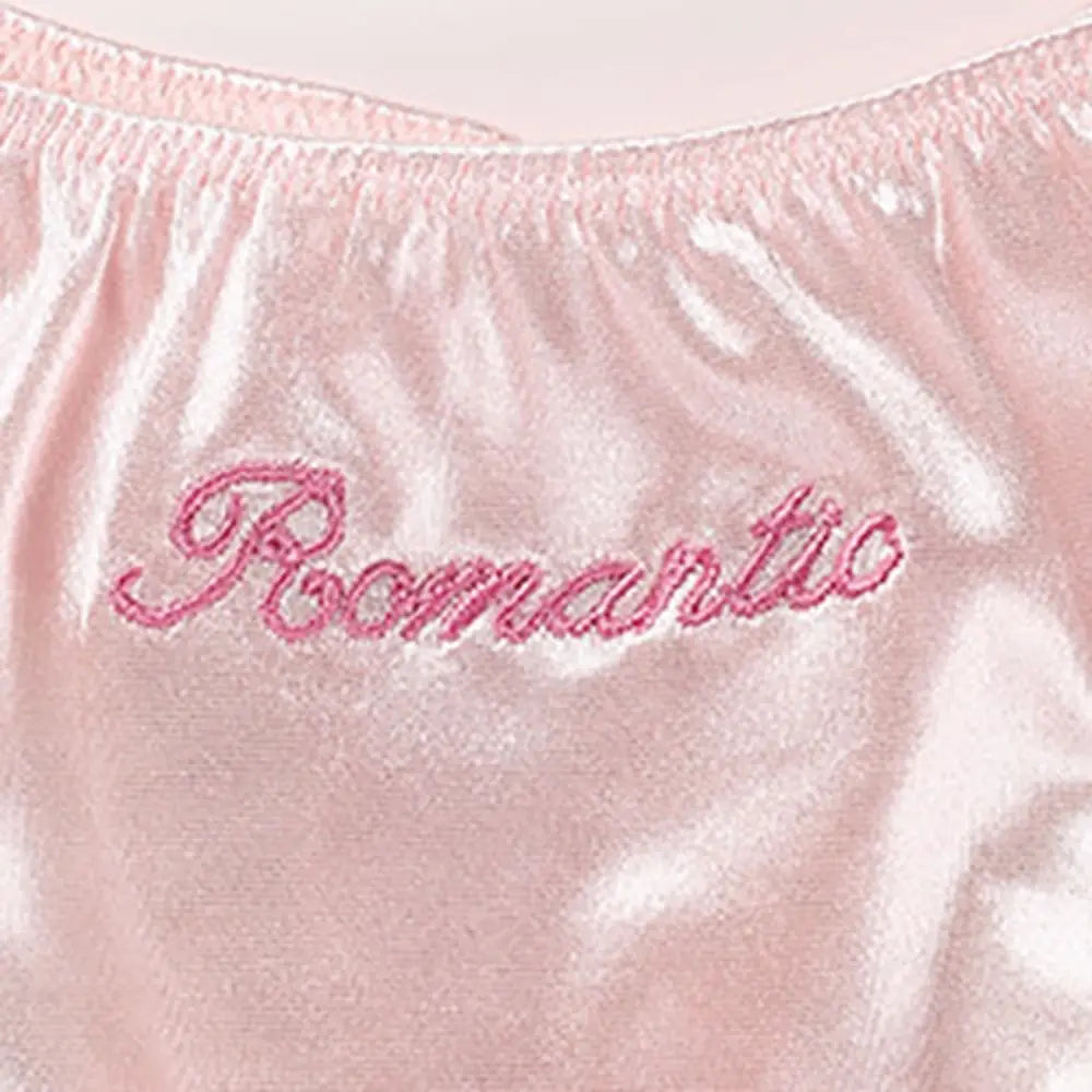 Coquette Satin Thong