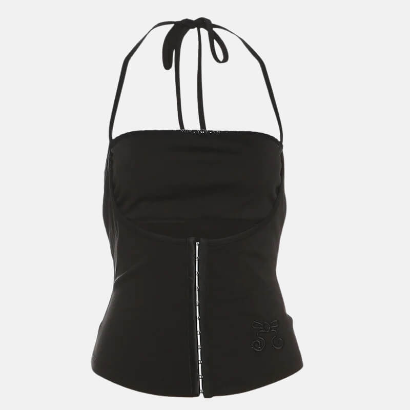 Halter Corset Front Top
