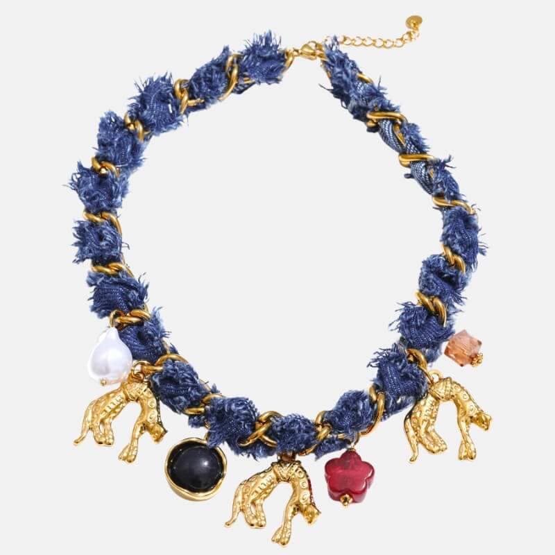 Leopard Charm Necklace