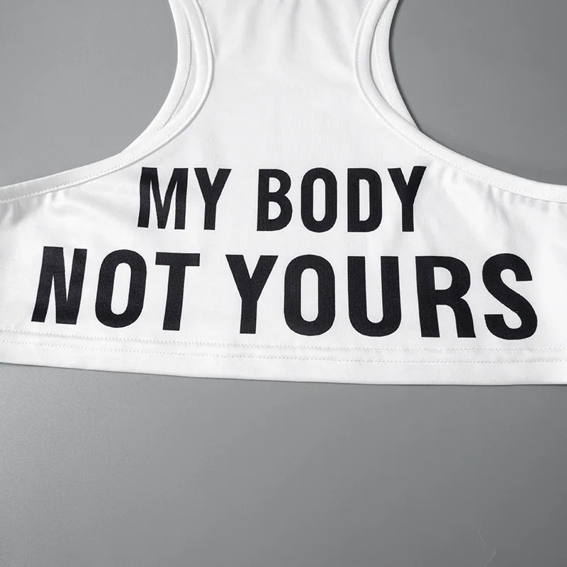 My Body Not Yours Tee