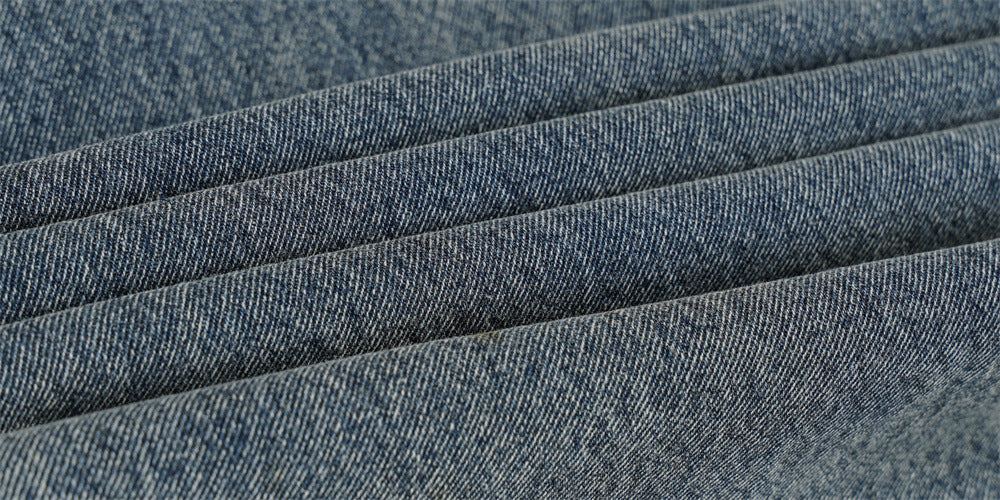 DAXUEN Loose-fitting wide-leg denim jeans with embroidered pockets