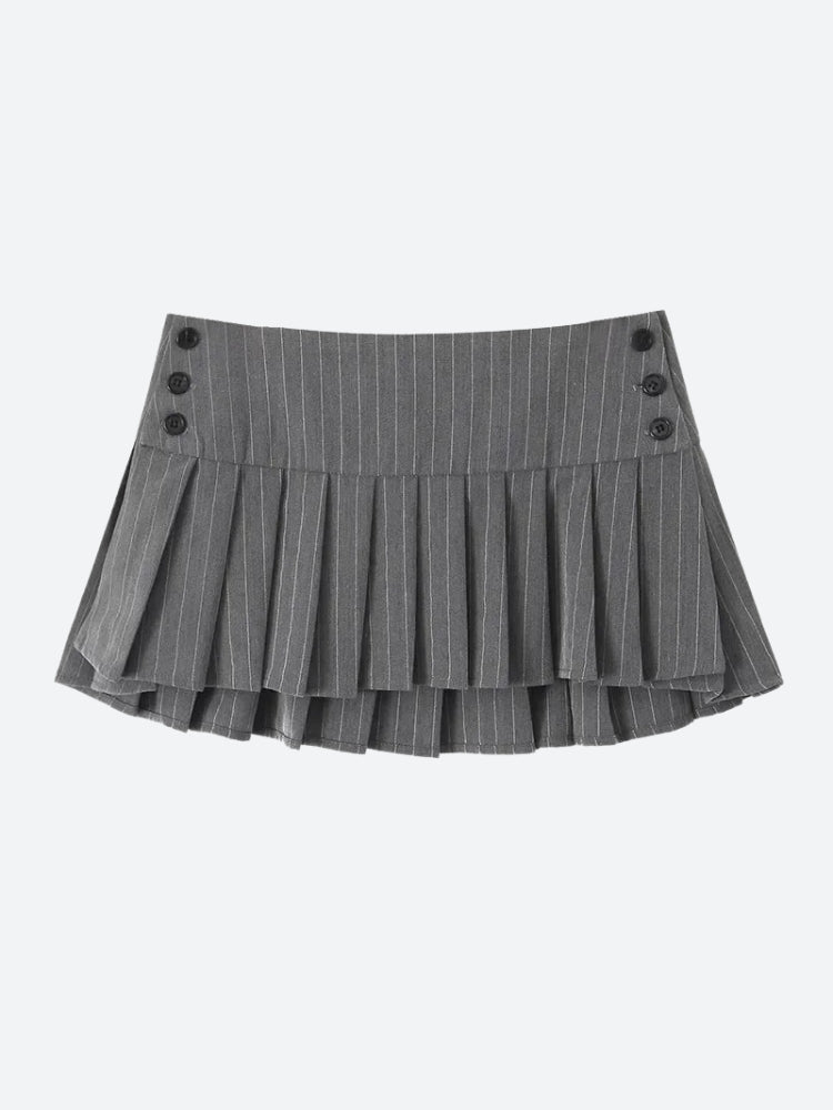 Chic Pleated Mini Skirt for Effortless Style and Comfort