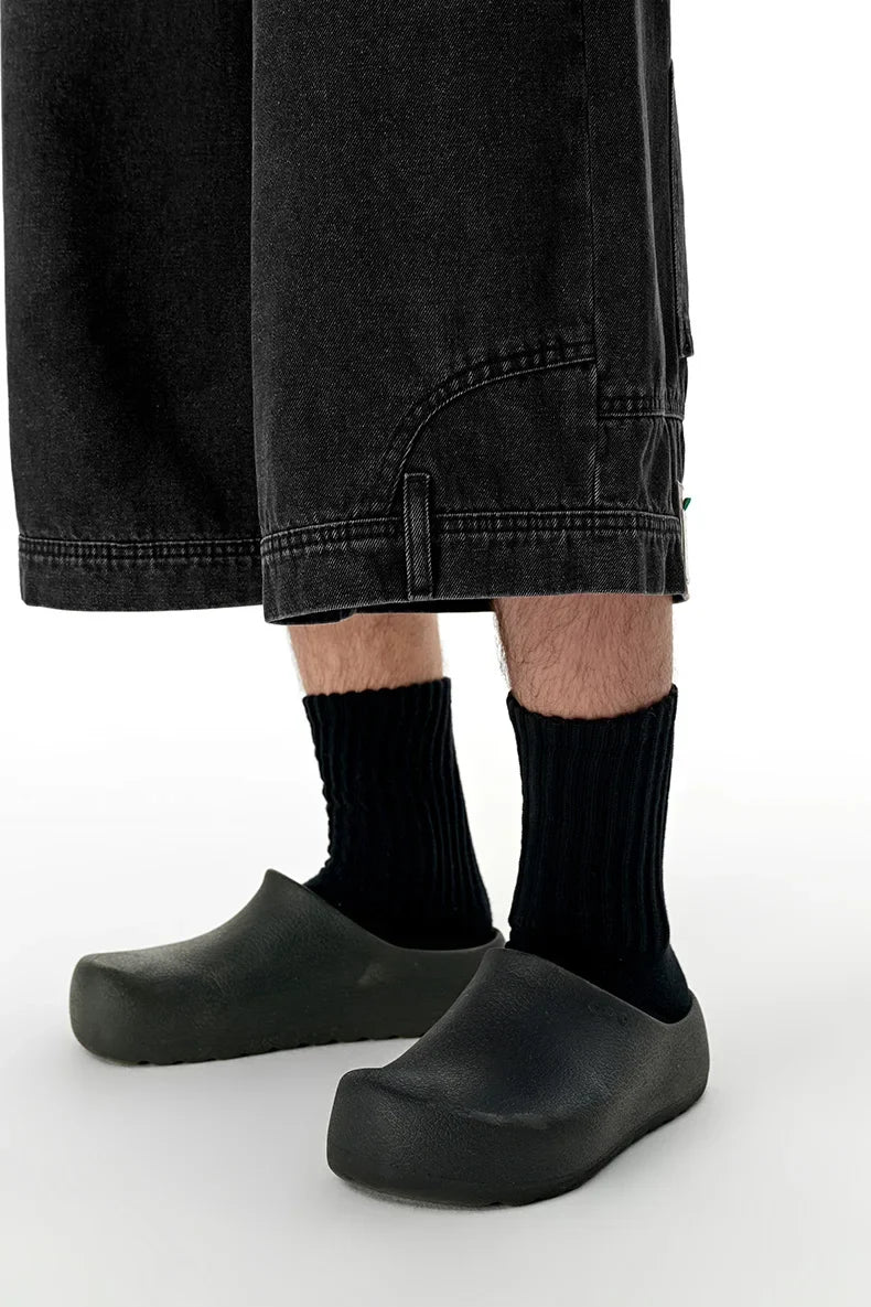 Y2K Washed Denim Jorts