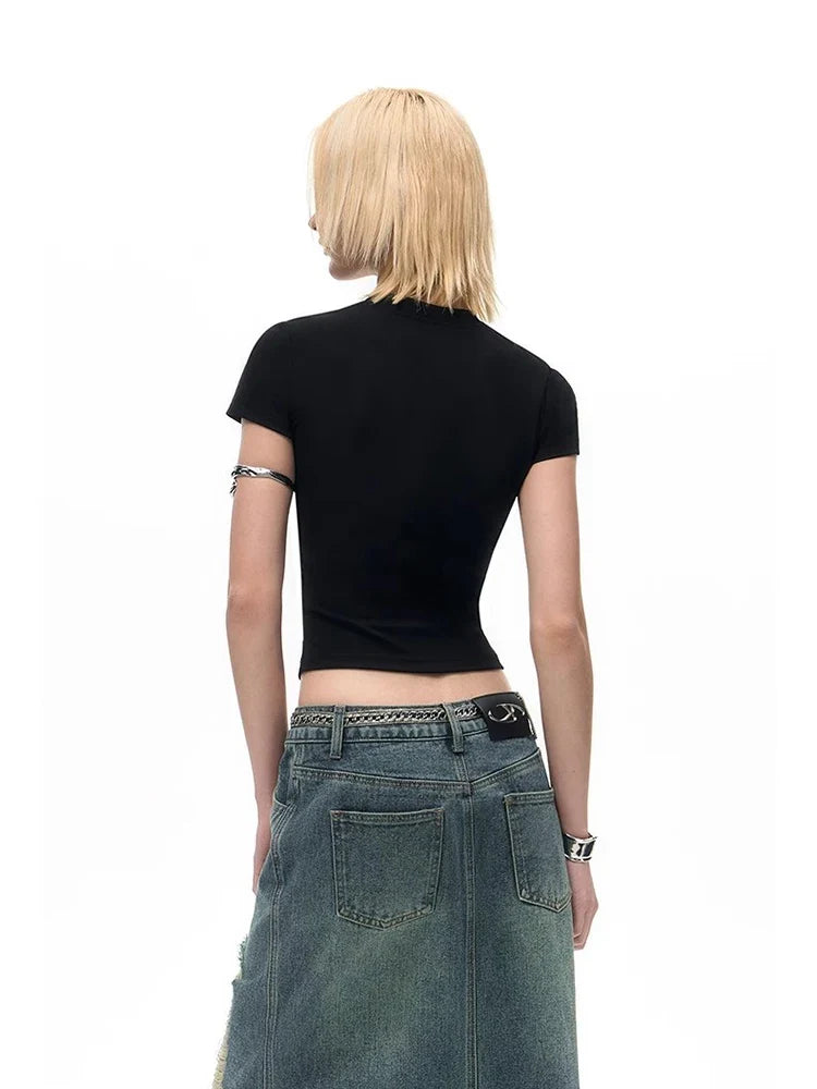 Y2k Women's Crop Top T-shirt
