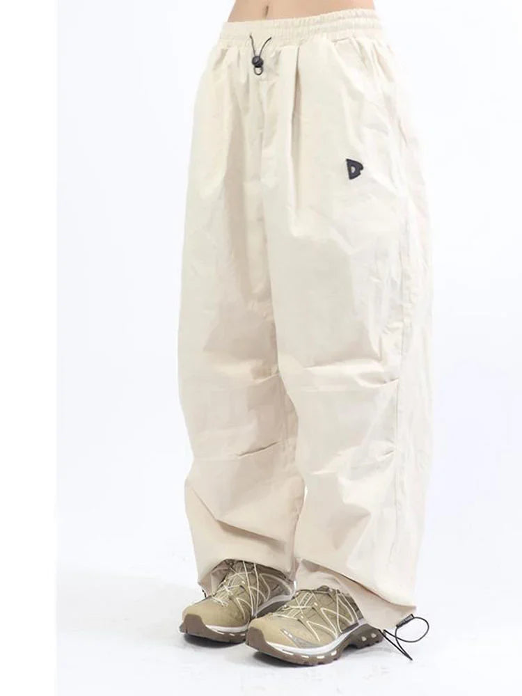 Techwear Cargo Oversized Parachute Pants