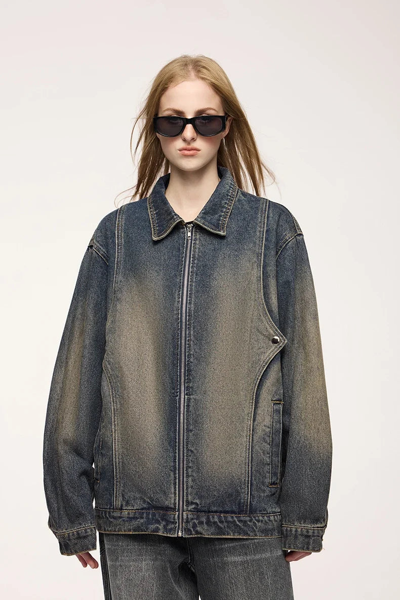 Cool American Vintage Denim Jacket