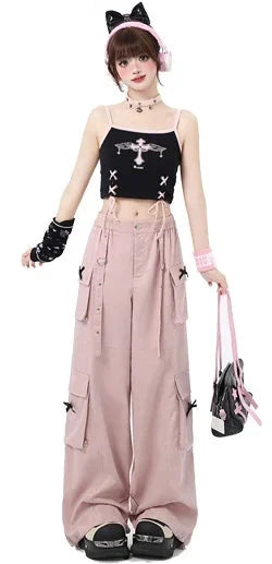 Sweet Cool High Waist Cargo Pants