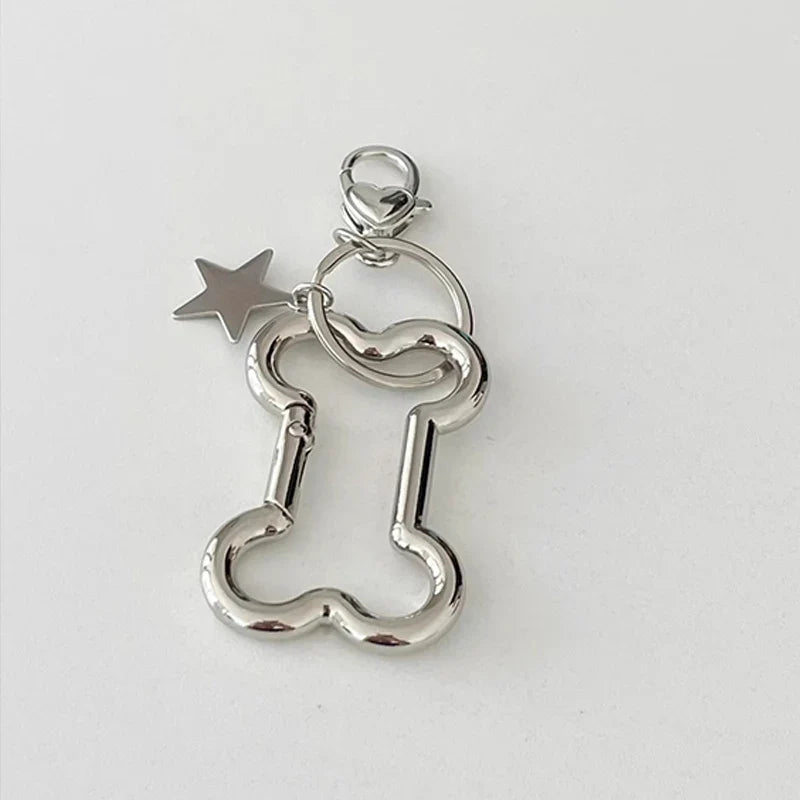 Bone Star Jeans Chain Keychains
