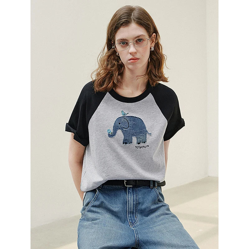 Stylish Spring Short Sleeve T-Shirt