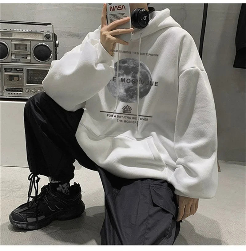 Y2K Lunar Oversized Hoodie