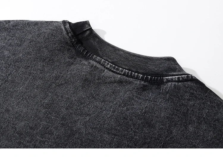 Oversized Vintage Bear Washed T-shirt