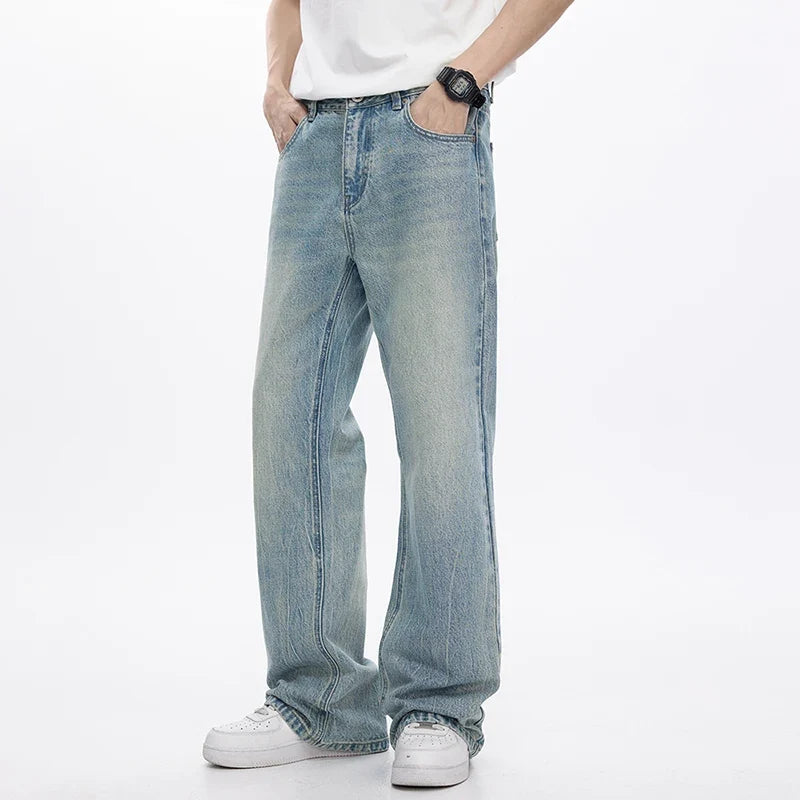 Light Blue Flared Bootcut Jeans
