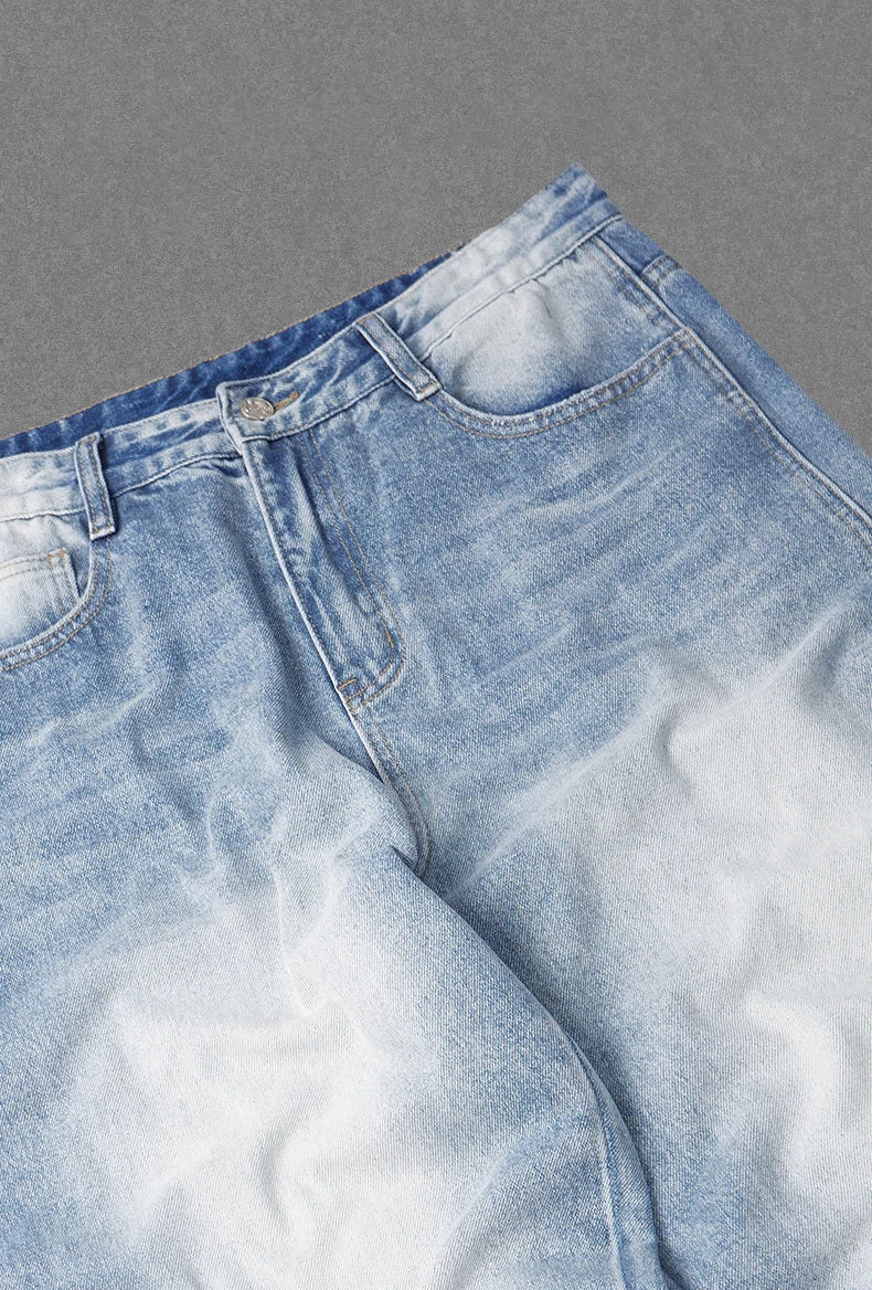 Baggy Washed Denim Jeans
