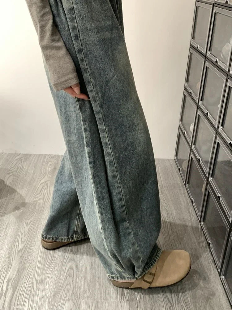 Retro Baggy Wide Leg Jeans