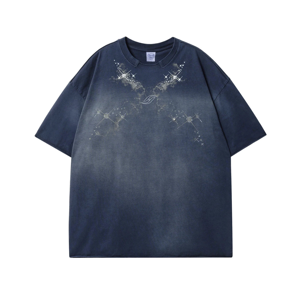 Retro Printed Short Sleeve Stylish T-Shirt