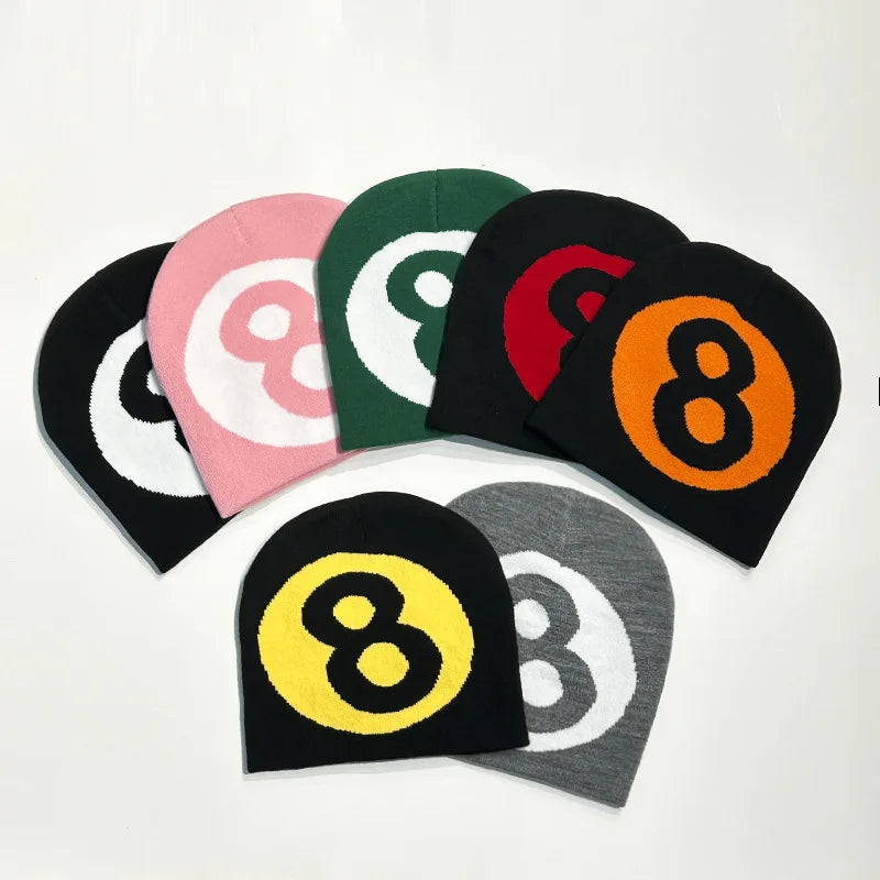 Billiard Balls Soft Knitted Hats