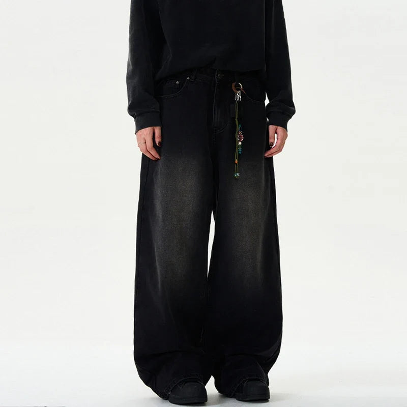 Classic American Wide Leg Jeans