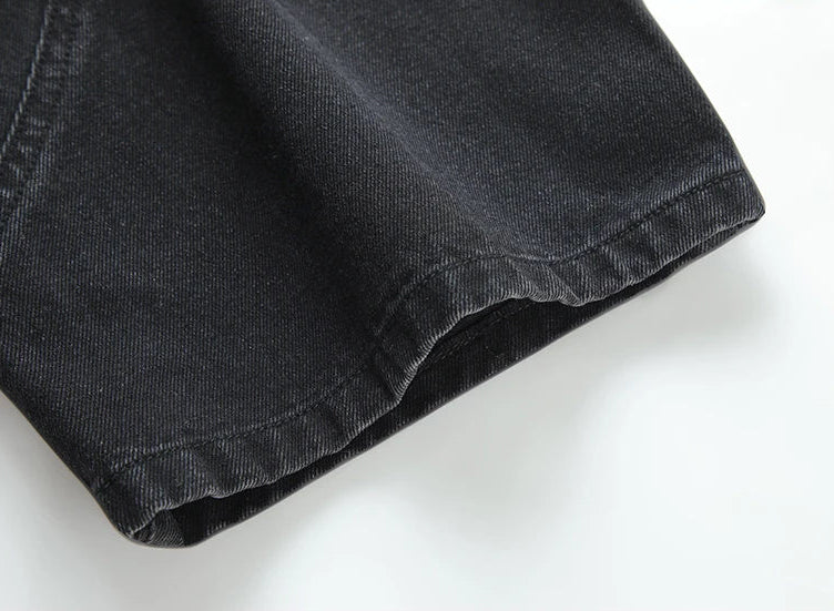 Nostalgic American Style Loose Fit Denim Jeans
