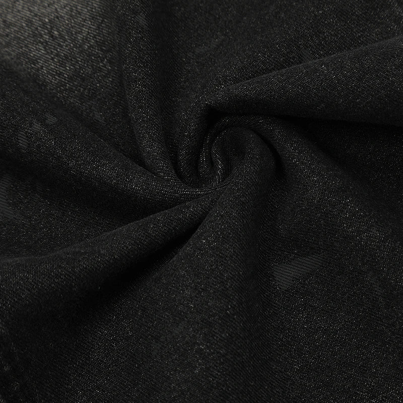 Loose Vintage Black Oversized Jeans