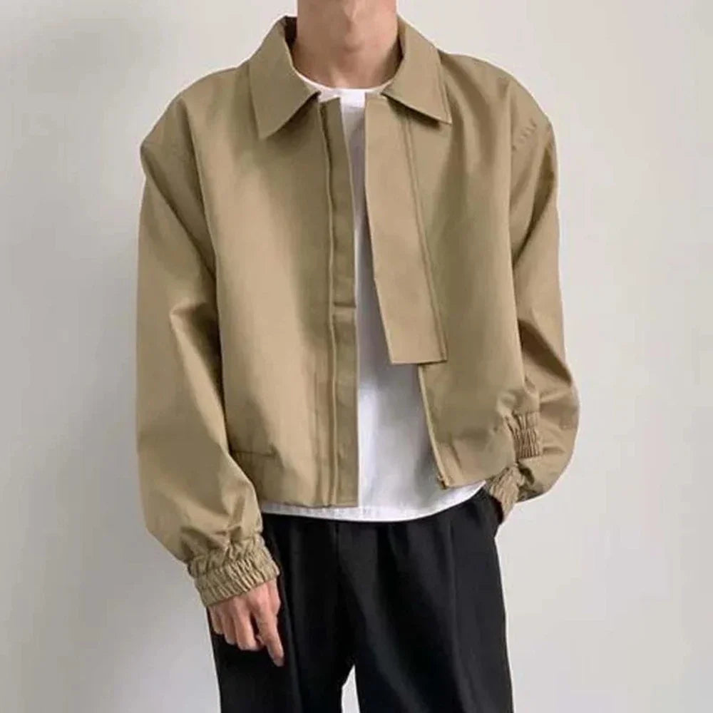 Men Signature British Casual Bomber Jacket