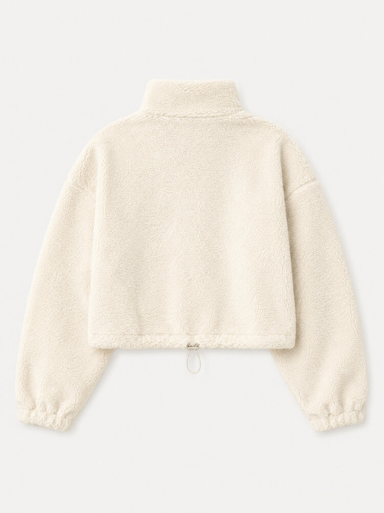 Sherpa Quarter Zip Sweatshirt