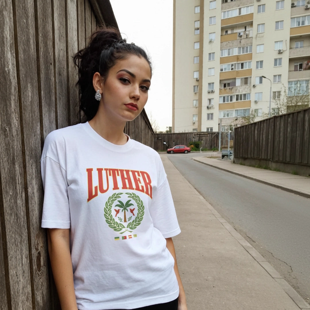 Wreath White Tee