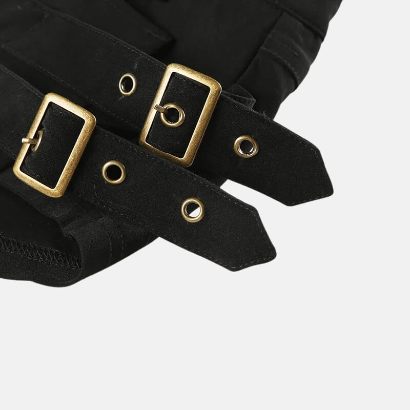Y2K Baddie Buckle Shorts
