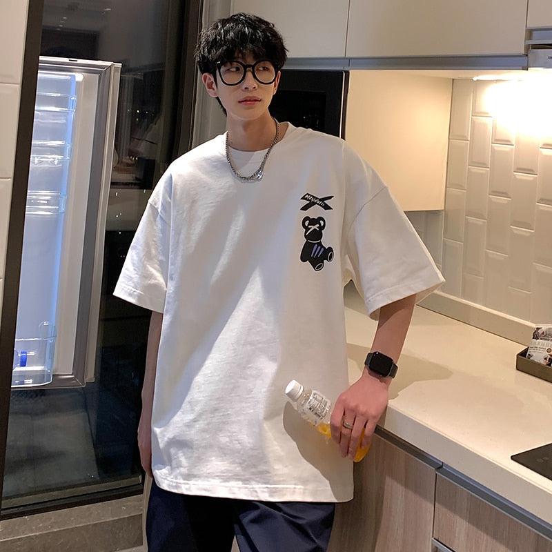 Y2K Bear Silhouette Tee