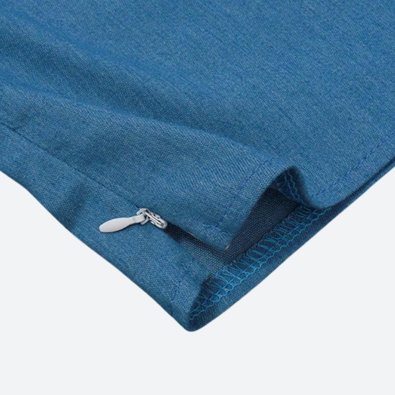 Y2K Bow Plunge Neck Top
