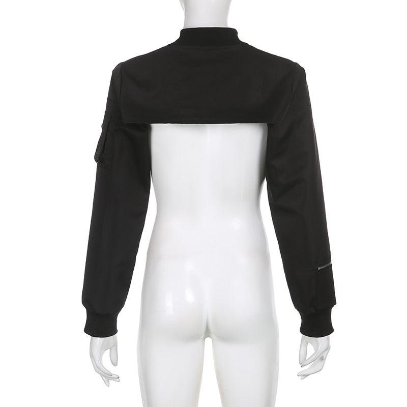 Y2K Cyber Bolero Jacket