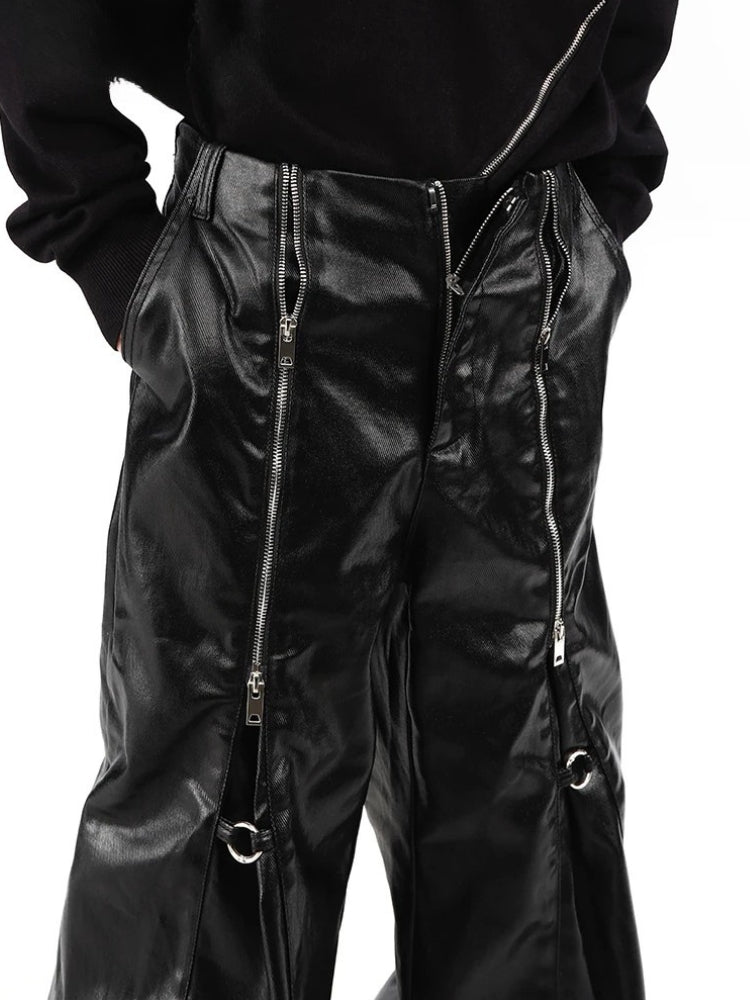 Y2K Cyber Parachute Pants