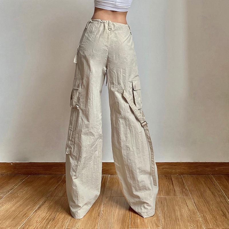 Y2K Drawstring Cargo Pants