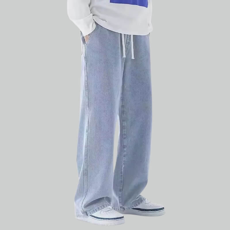 Y2K Drawstring Denim Pants