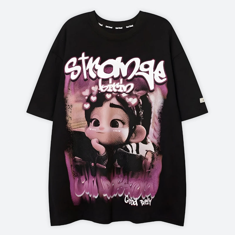 Y2K Graffiti Graphic Tee