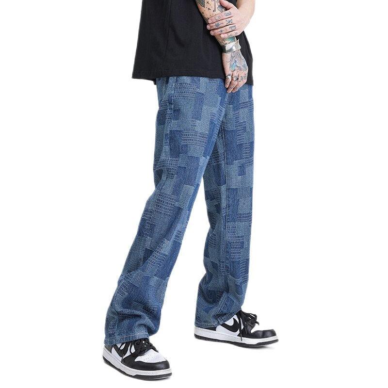 Y2K Mid Wash Wide Leg Jeans