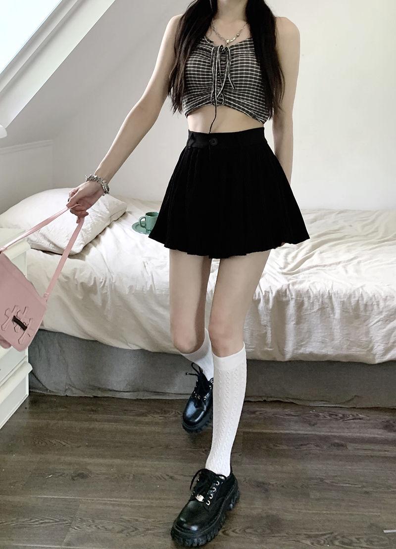Y2K Pleated Mini Skort