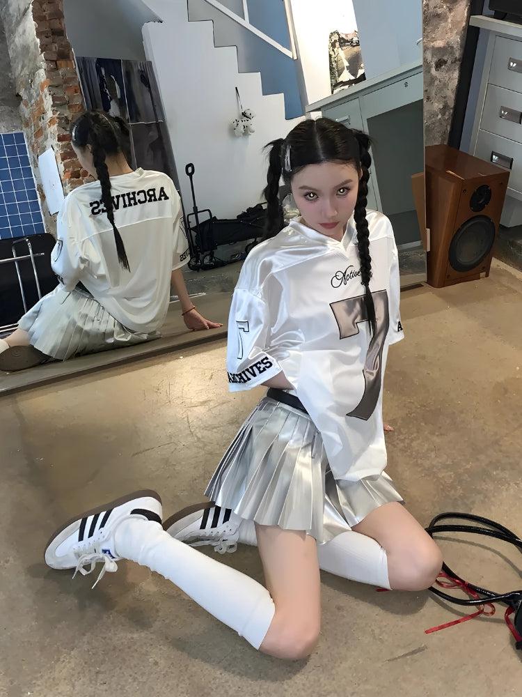Y2K Seven Jersey Top