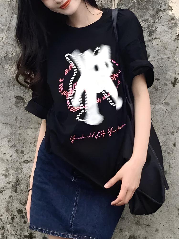 Y2K Shaking Cat Tee