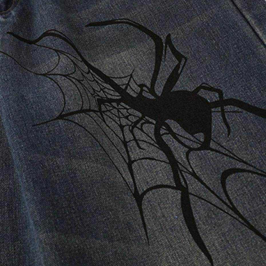 Y2K Spider Jeans